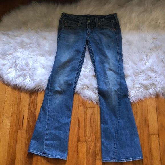 True Religion Bellbottom Jeans - Picture 1 of 4